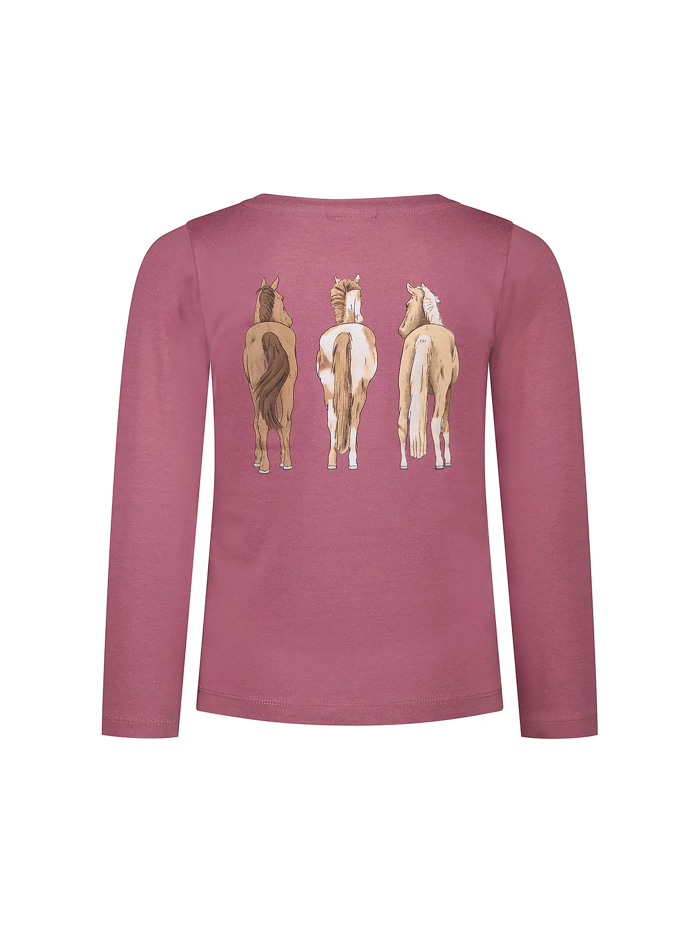 SALT AND PEPPER | Mädchen Langarmshirt HORSE WORLD | rosa